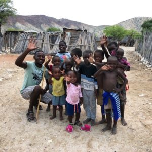 Himba village in Namibia