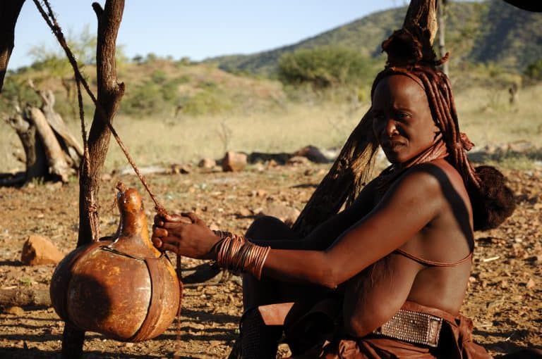 A visit to a Himba village
