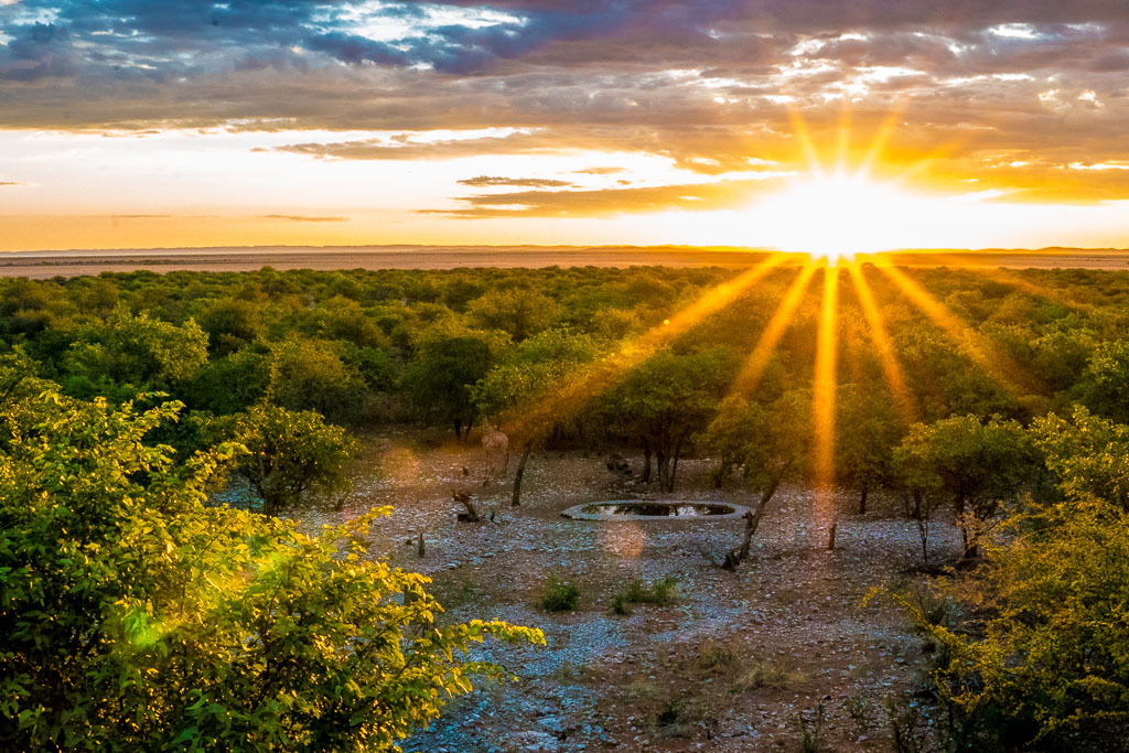 An Uukwa sunset